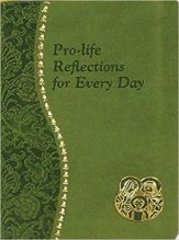 catholic christian book gift Pro-Life Reflections for Every Day